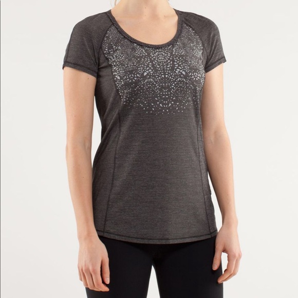 Lululemon Run Wild Short Sleeve Tech top, size 12 - Picture 6 of 7